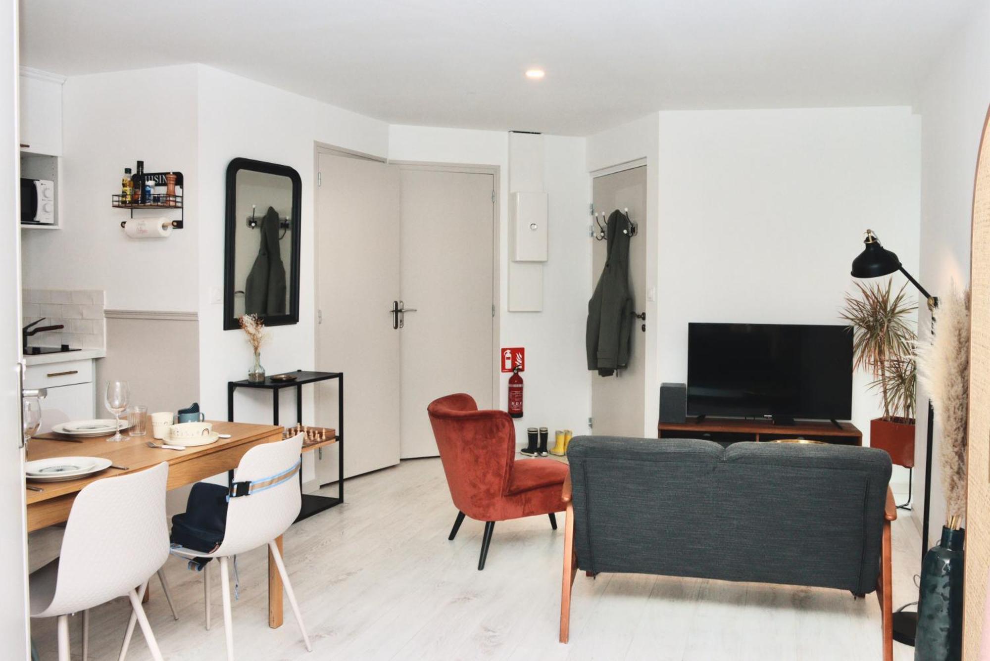 La Source - Spacieux T2 Au Coeur Du Village, A 5Min Des Plages แซงต์-เมลัวร์-เดส์-ซงด์ ภายนอก รูปภาพ
